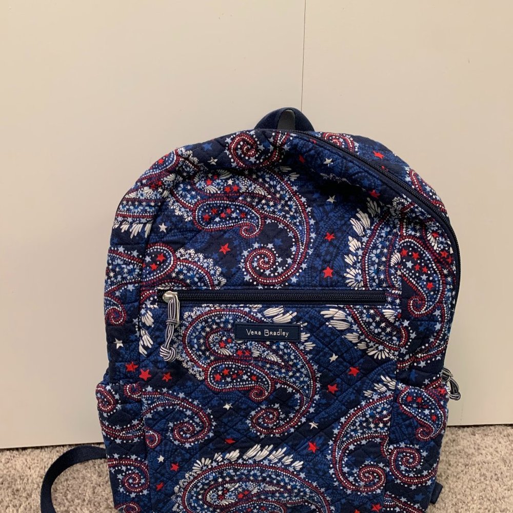 Vera Bradley Fireworks Paisley backpack